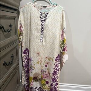 Floral Patterned Tunic Top SAPPHIRE KURTHA